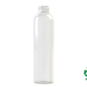 Frasco rPET30 200ml M2 cilíndrico 24/410 transparente 16g