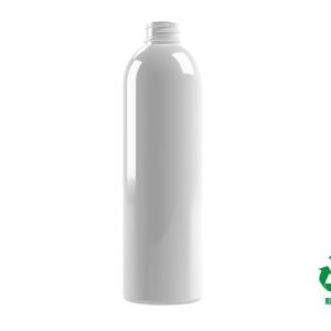 Frasco rPET30 500ml M2 cilíndrico 28/410 INV branco 28g