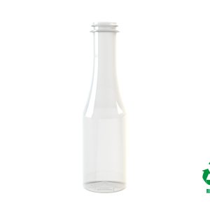 Garrafa rPET30 200ml M3 cilíndrica 29-21 transparente